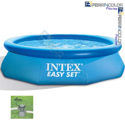 Intex Piscina Easy 305x76 28122 Con Pompa Filtro