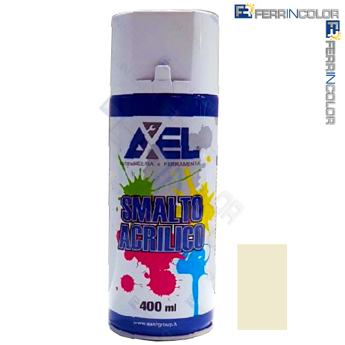 Spray Acrilico Axel Bianco Perla Ral 1013