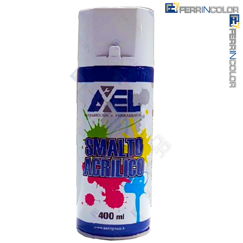 Spray Acrilico Axel Bianco Lucido RAL 9010