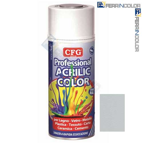 Spray Smalto Acrilico Alluminio Ral 9006 Cfg