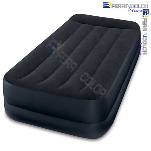 Intex Airbed 99x191x42 64122 Pillow Rest P.Elettr.