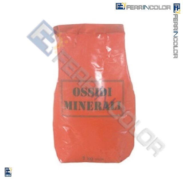 OSSIDO MINERALE ROSSO 1KG