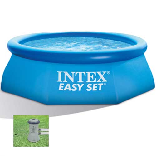Intex Piscina Easy 244x76 28112 Con Pompa Filtro