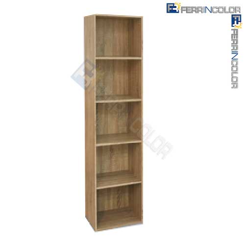 kit Libreria 40x29x172 Rovere Nordik