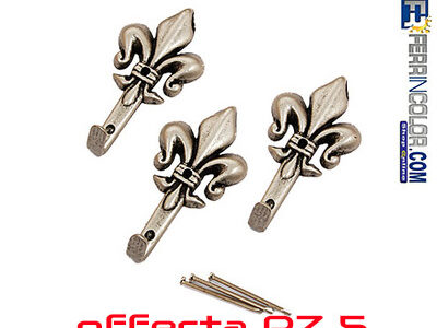 Appendiquadri giglio Argento n2 pz 05