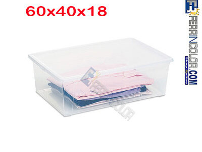 Contenitore con Coperchio 60x40x18