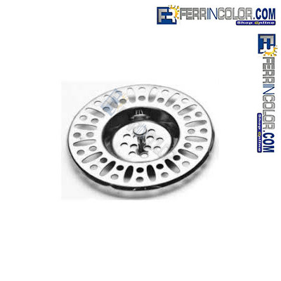Griglia Lavello Inox C/Pomolo 2Pz