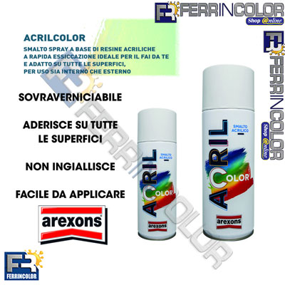 Spray Acrilico arexons avorio RAL 1015